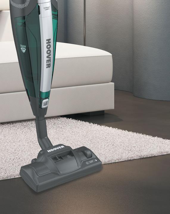 Produktbild Hoover Diva DVE02BL 011 AC Dry EPA Bagless 0,8 L 750 W Schwarz, Türkis