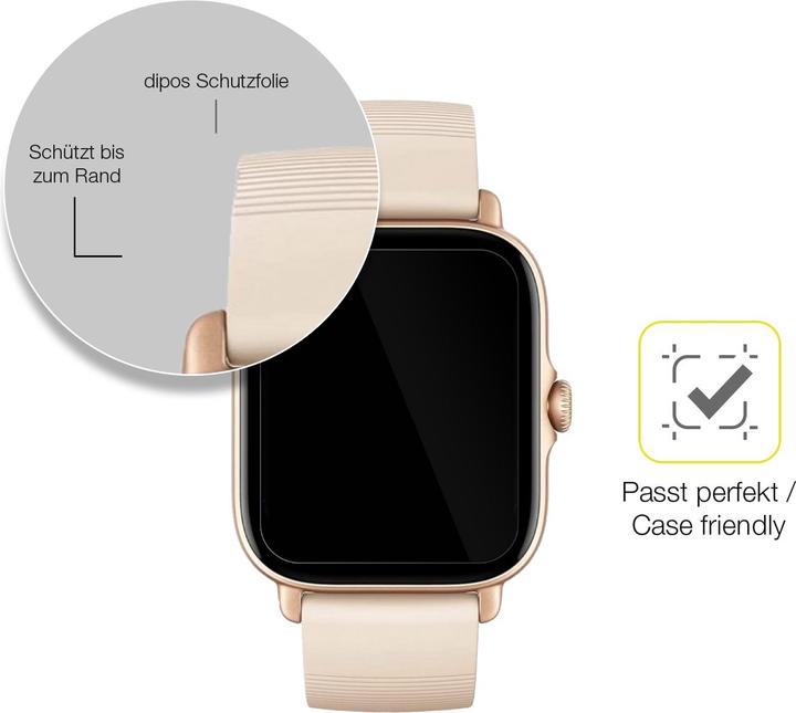 Actual product image Dipos Screen Protector Full-Cover 3D (Amazfit GTS 3)