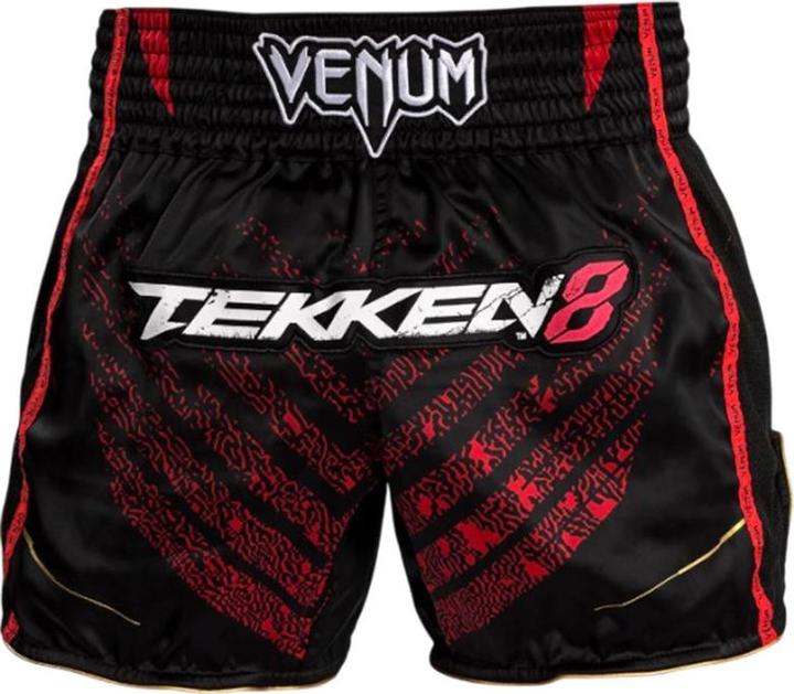 Produktbild Venum Tekken 8 Marshall Law Muay Thai Shorts Black Red Gold (L)