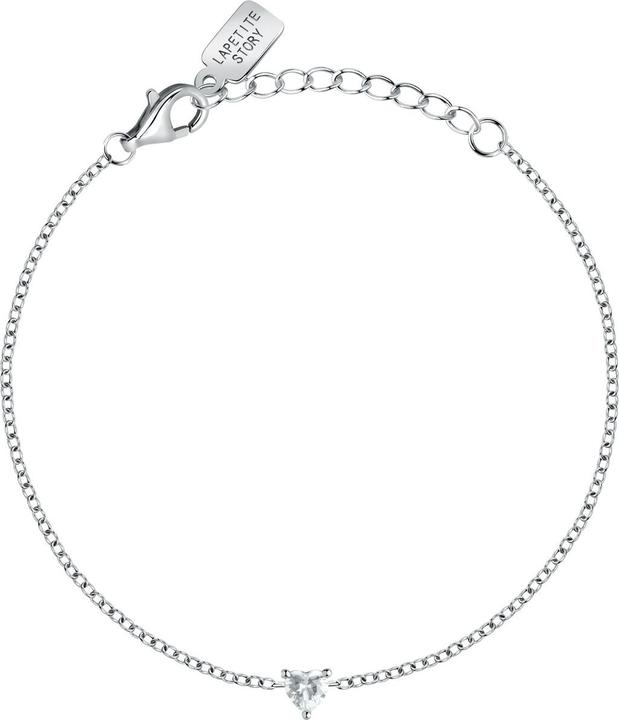 Actual product image La Petite Story Delicate silver bracelet with clear zircon Silver LPS05AWV08 (16 cm, 925 silver)