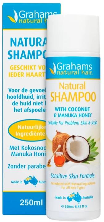 Actual product image Grahams Natural Shampoo (Liquid shampoo, 250 ml)