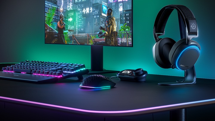 Actual product image SteelSeries Aerox 3 Wireless (2022) (Cable)