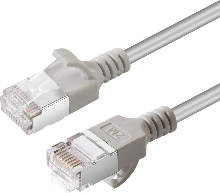 Produktbild MicroConnect CAT6A U-FTP Slim, LSZH, 0.15m (CAT6a, 0.15 m)