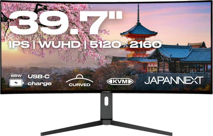 Actual product image Japannext 100,8cm JN-5X40 21:9 curved WUHD (5120 x 2160 pixels, 39.70")