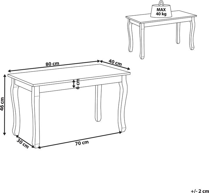 Produktbild Beliani Snook