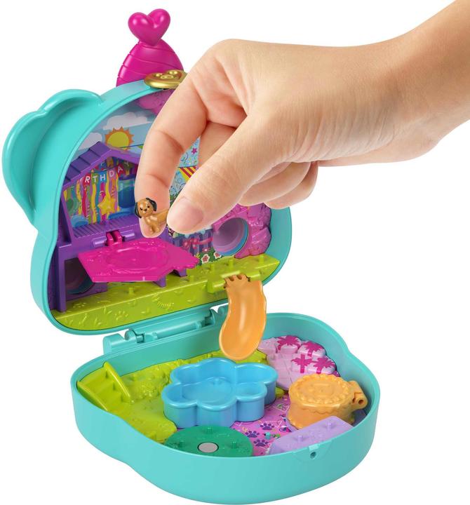 Actual product image Polly Pocket Doggy Birthday Bash Compact