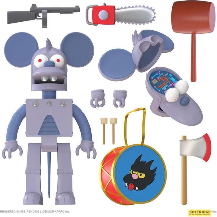 Super7 Les Simpsons: Robot Itchy