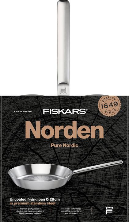Actual product image Fiskars Norden Steel frying pan (Frying pan, Steel)