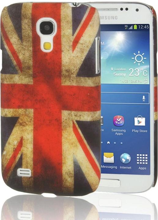 Produktbild König Design Hülle England Flagge TPU Tasche für Samsung Galaxy S4 mini i9190 (Samsung Galaxy S4 mini)