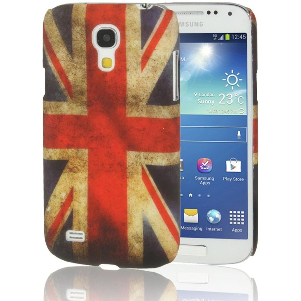 König Design Hülle England Flagge TPU Tasche für Samsung Galaxy S4 mini i9190 (Samsung Galaxy S4 mini), Smartphone Hülle...
