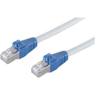 Shiverpeaks S-Conn BS08-27046 Netzwerkkabel 3 m Cat6a S/FTP (S-STP) Weiss (S/FTP, CAT6a, 3 m), Netzwerkkabel
