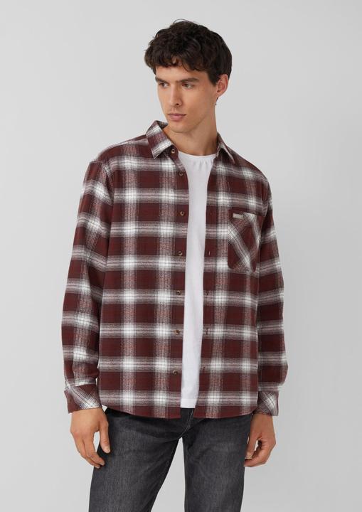 Immagine prodotto s.Oliver Hemd Regular Fit: Kariertes Hemd aus Flanell (M)