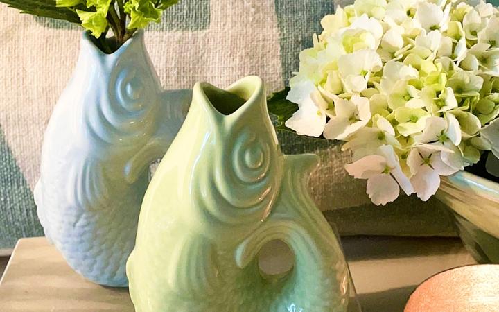 Produktbild Giftcompany Monsieur Carafon Vase / Karaffe Fisch S tuscan sun 1,2l (1 x, 1.20 l)