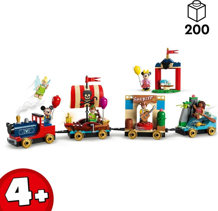 Actual product image LEGO Birthday train (43212, LEGO Disney)