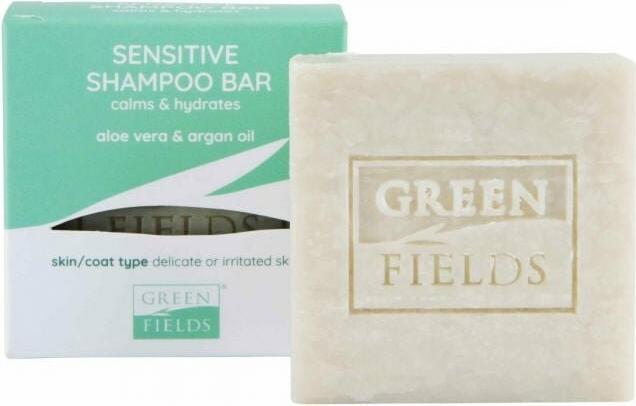 Actual product image Greenfields Sensitive Shampoo Bar/Soap, 70g (Dog)