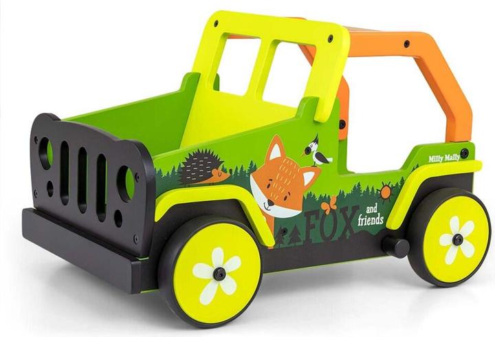 Produktbild Mally Zabawka Chodzik-Pchacz dla dzieci Explorer Fox and Friends