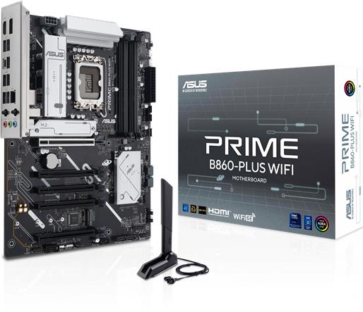 Productafbeelding ASUS PRIME B860-PLUS WIFI (LGA 1851, Intel B860, ATX)