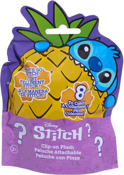 Image du produit Disney Stitch - Movie Clip-on Plush 9 cm Asst. CDU - (302-11367) (9 cm)