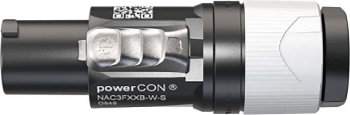 Actual product image Neutrik NAC3FXXB-W-S - powerCON white PowerOut