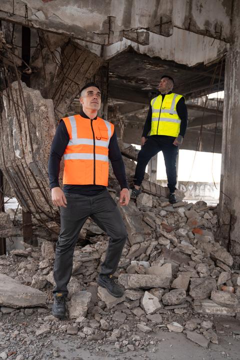 Produktbild Korntex Hi-Vis Reversible Bodywarmer (M)