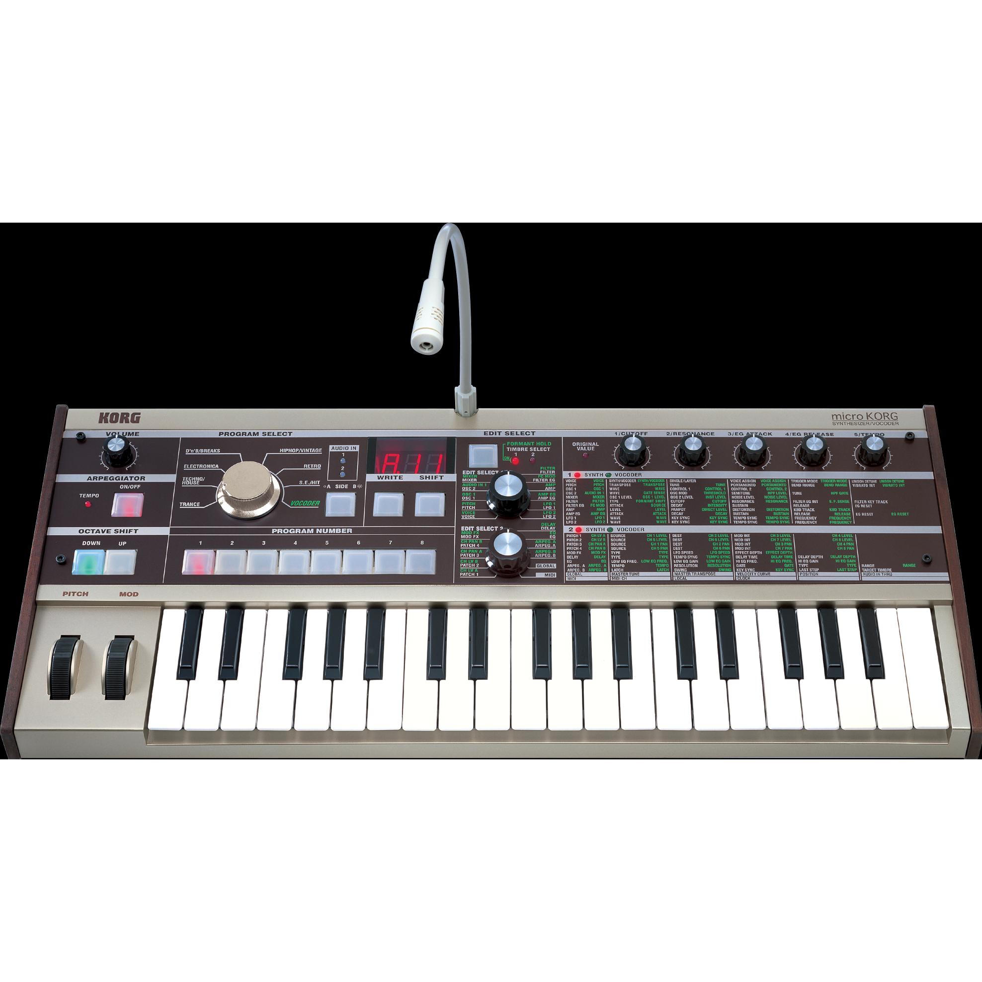 Thumbnail - Korg Microkorg, Synthesizer, Grau