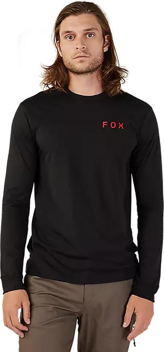 Actual product image Fox Tee 23 Magnetic Ls Tech Blk M (M)
