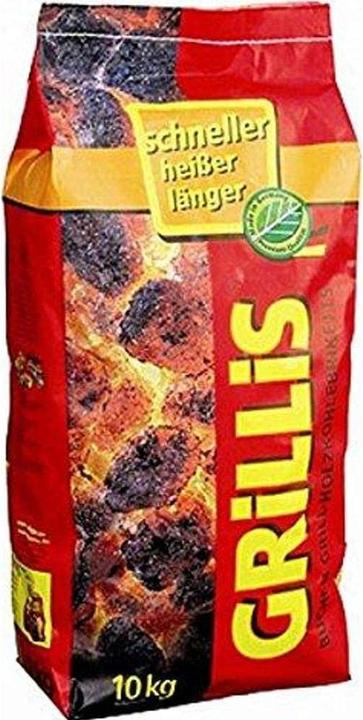 Actual product image ProFagus Holzkohlebriketts Grillis 3 kg (3 kg)