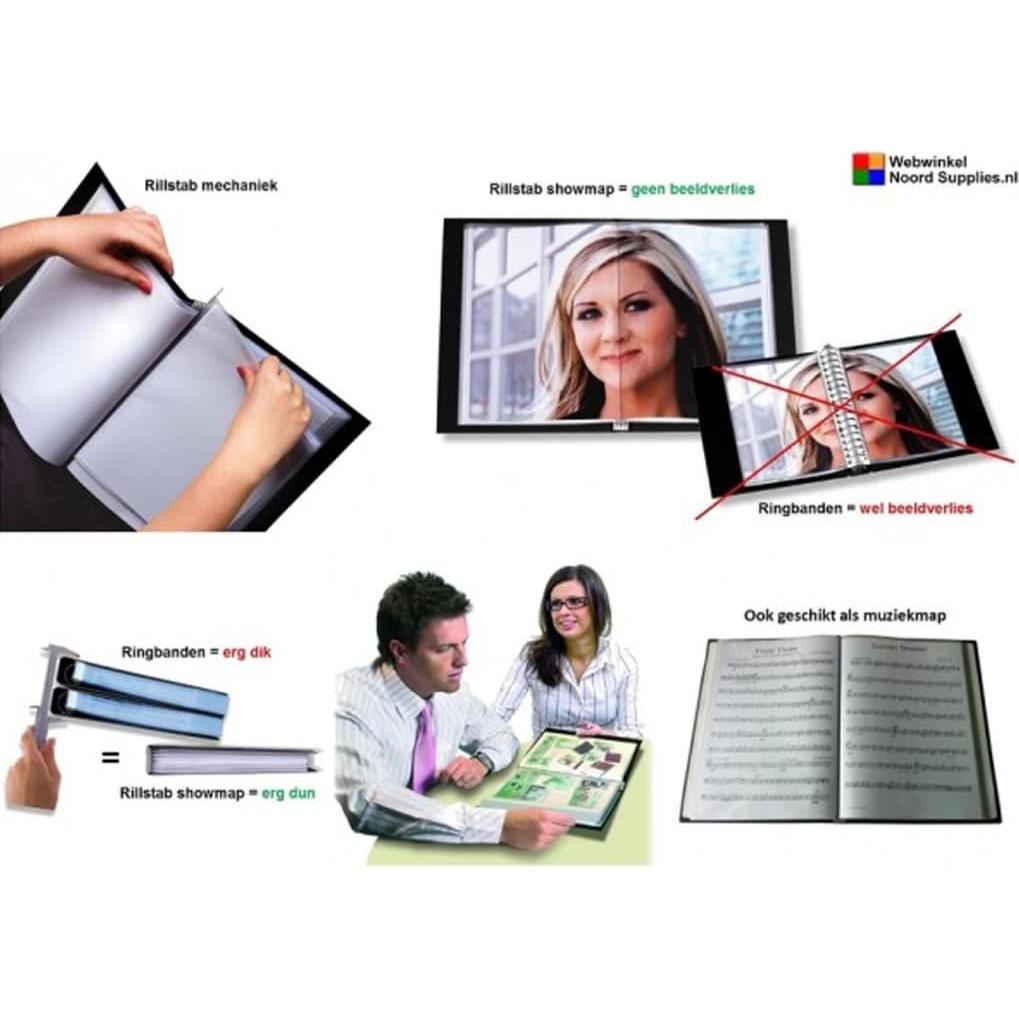 Thumbnail - Rillstab, Mappe, Sichtbuch (A3, 1 x)