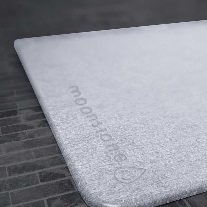 Actual product image Moonstone Bath mat light grey (60 x 40 cm)