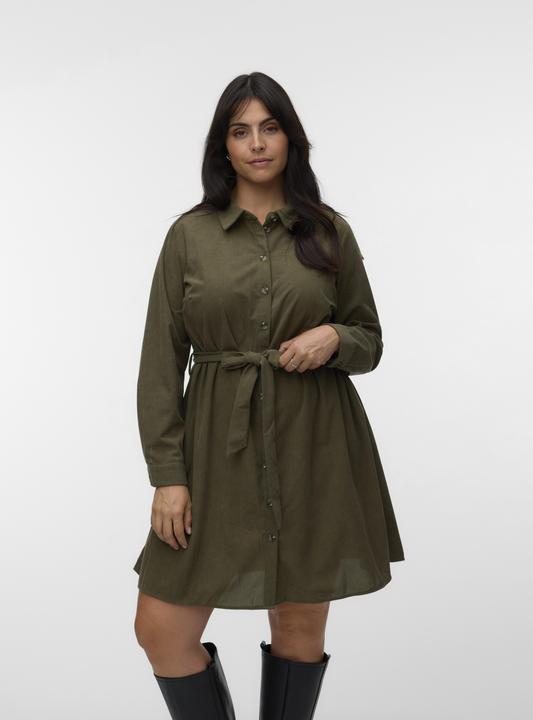 Image du produit Vero Moda VMCELLY Kurzes Kleid Hemdblusenkleid (52)