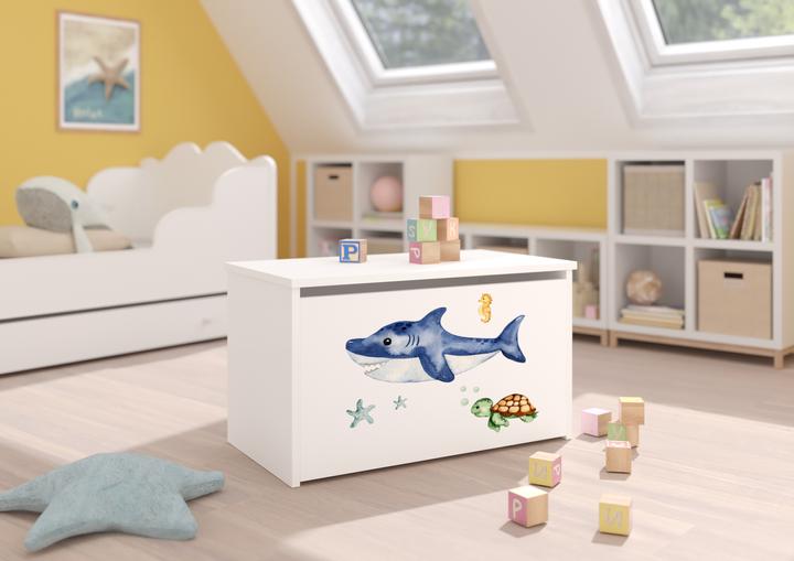 Animaux marins, Blanc