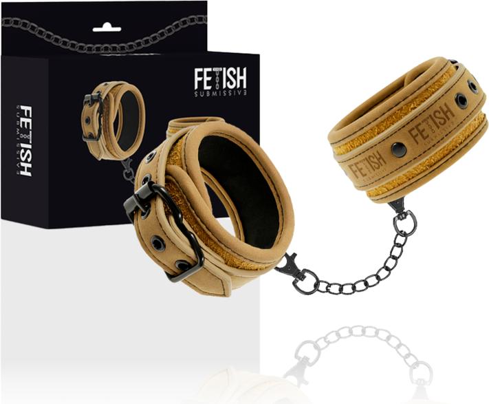 Produktbild Fetish submissive Handschellen aus veganem Leder