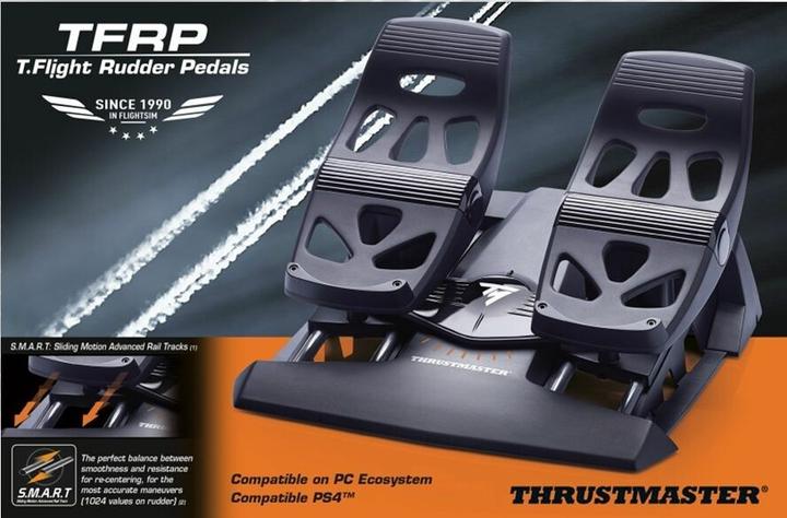 Productafbeelding Thrustmaster TFRP T. Vluchtroerpedalen (PC, PS4, Xbox One X, Xbox One S)