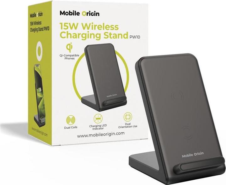 Mobile Origin 15W Wireless Charging Stand PW10 (15 W)