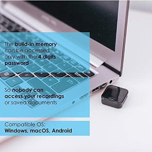 Actual product image Attodigital Mini Dictaphone