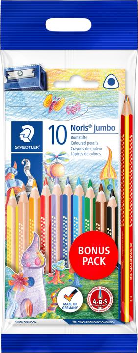 Image du produit Staedtler Jeu de crayons Noris jumbo (Multi, 11 x)