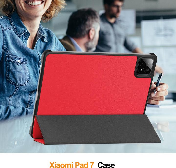 Produktbild Lobwerk Tablet Hülle für Xiaomi Mi Pad 7 11.2 Zoll Slim Case Etui mit Standfunktion und Auto S... -> (Xiaomi Pad 7)