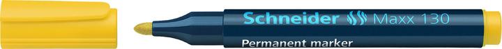 Produktbild Schneider Permanentmarker Maxx 130, 1-3 mm, gelb (Gelb, 3 mm, 1 x)