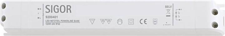 Image du produit Sigor Alimentation POWERLINE BASE 120W 24VDC 300x40x30 5A IP20