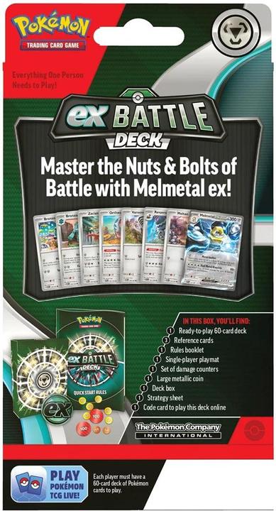 Actual product image Pokémon Battle Deck Melmetal ex - EN, assortiert (English, Deck)