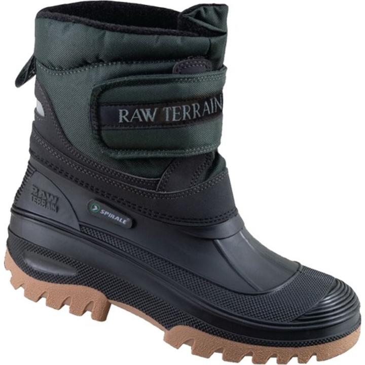 Spirale Winterstiefel Gr.38 schwarz Nylon/PVC Webpelzfutter/Klettverschluss (38)