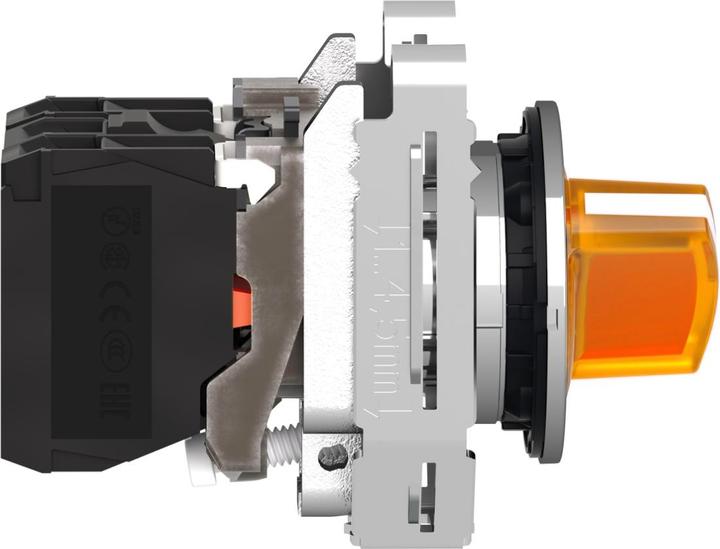 Produktbild Schneider Electric Leuchtwahlschalter komplett XB4F 30mm1S+1OE XB4FK125B5