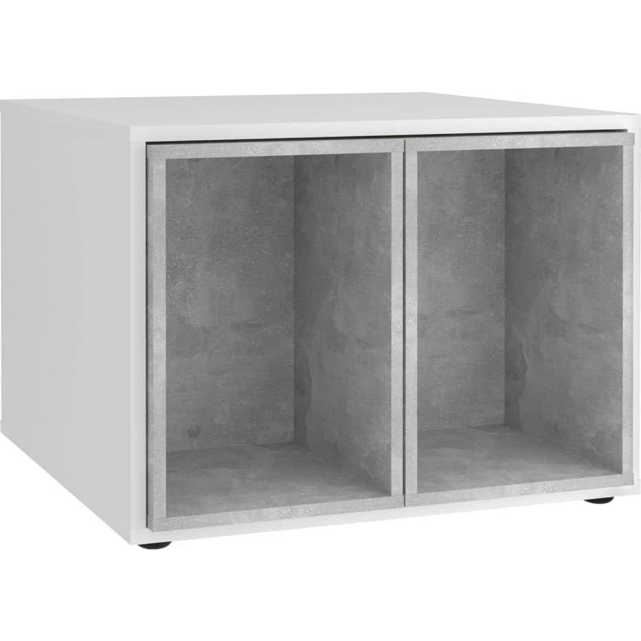 FMD Möbel, Couchtisch + Beistelltisch, Evangeline (67,5 x 67,5 x 50 cm)