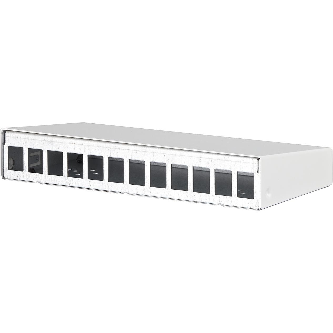 Metz Connect 130861-1202KE Keystone AP-Geh 12 Port, Server Zubehör, Weiss