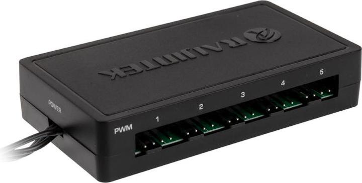 Produktbild Raijintek EOS 12 RBW ADD Lüfter, 2er-Set inkl. Controller (120 mm, 2 x)