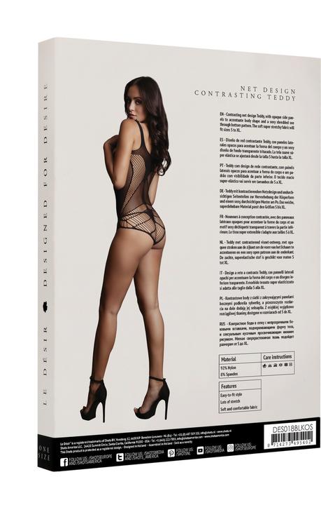Produktbild Le Désir Contrast Net Teddy (One Size)