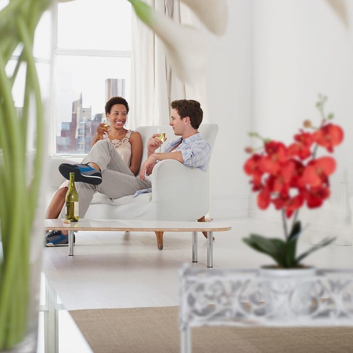 Actual product image Relaxdays Flower Shelf, Cast Iron