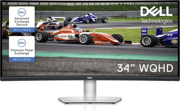 Actual product image Dell S3422DW (3440 x 1440 pixels, 34")