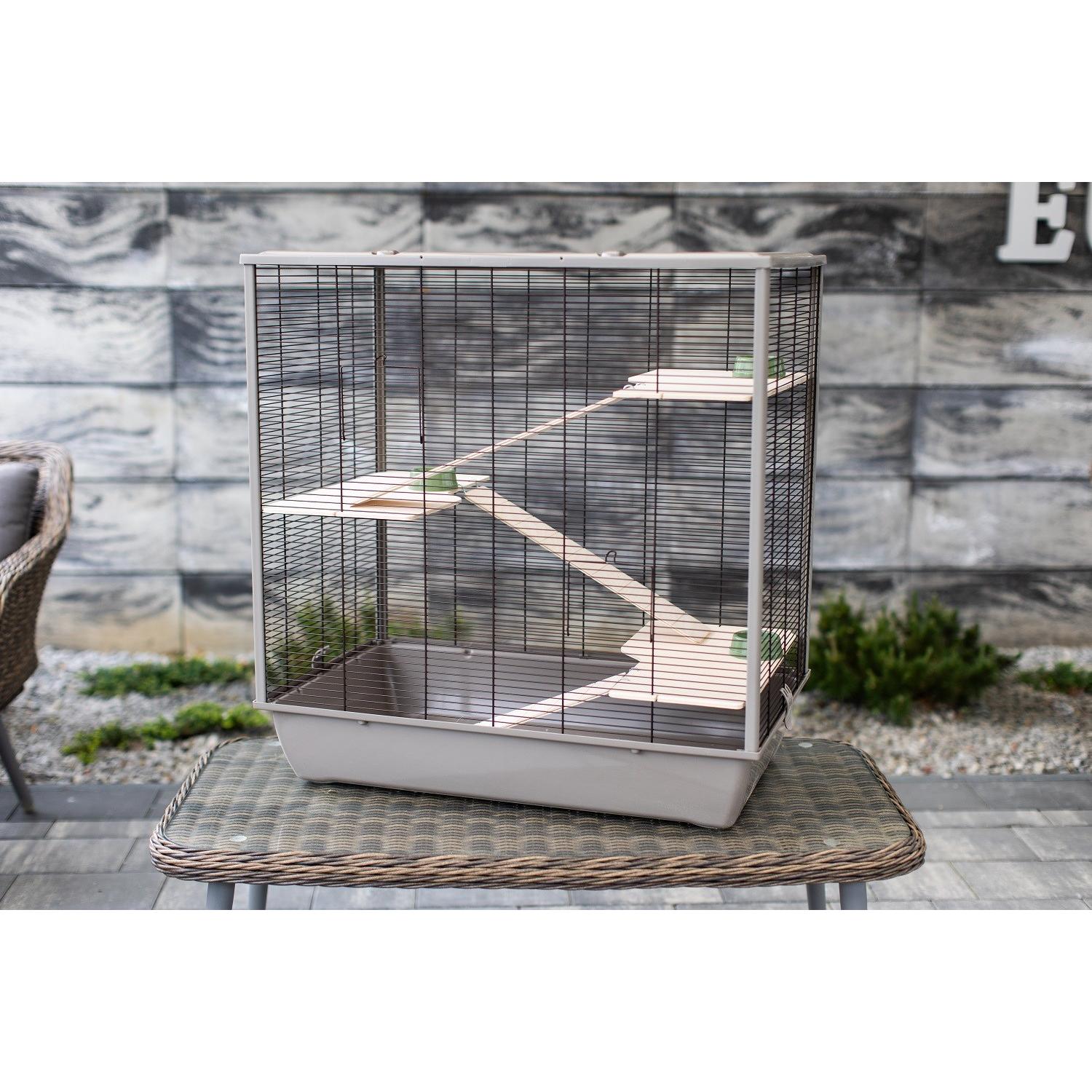 Interzoo INTER-ZOO Klatka DIEGO + WOOD JAPANDI 780x480x970, Gehege