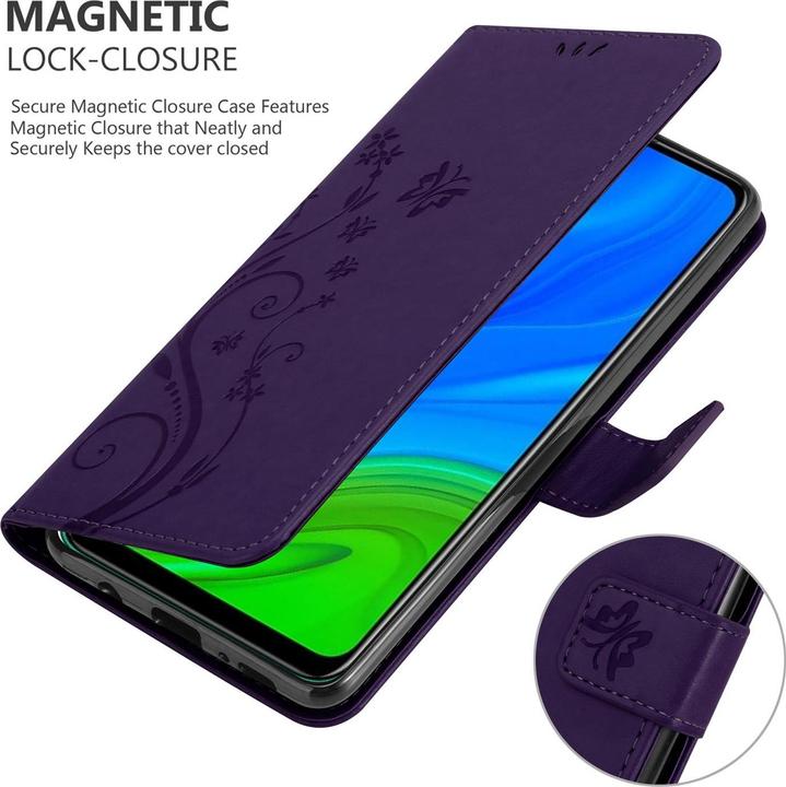 Immagine prodotto Cadorabo Copertina del libro di fiori (Huawei P Smart (2020))